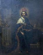 Franse school (XVIII) - Il Santo Re, Antiek en Kunst