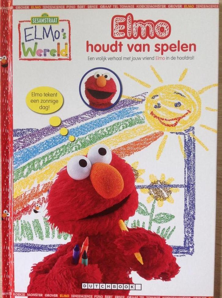 Sesamstraat Elmo houdt van spelen 9789086517374, Boeken, Prentenboeken en Plaatjesalbums, Gelezen, Verzenden