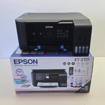 Epson EcoTank ET-2721 All-In-One Printer in Doos | Nette... beschikbaar voor biedingen