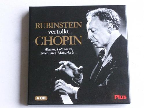 Rubinstein vertolkt Chopin  4 CD (plus magazine), Cd's en Dvd's, Cd's | Klassiek, Verzenden