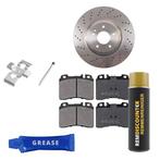 Voordeelset Remschijven + Remblokken MERCEDES SL 55 AMG voor, Verzenden, Nieuw