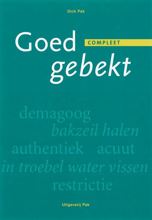 Goed gebekt 9789077018194, Boeken, Studieboeken en Cursussen, Zo goed als nieuw, Verzenden