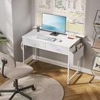 Wit Bureau met Laden en Opbergtas – Modern en Compact, Verzenden, Nieuw