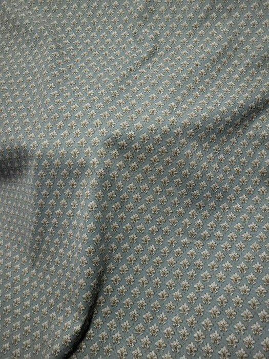 Jacquardstof Kleine Lelies van Frankrijk - Textiel - 600, Antiek en Kunst, Antiek | Kleden en Textiel