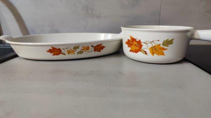 Belgium, Style Le Creuset - Ovenschaal (2) - Fonte - Objets, Antiek en Kunst, Antiek | Keukenbenodigdheden