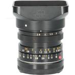 Tweedehands Leica Elmarit-M 28mm f/2.8 Asph - Zwart CM5674, Ophalen of Verzenden, Gebruikt, Groothoeklens