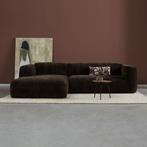 *WOONWINKEL* Bruine Hoekbank Met Chaise Longue Links, Verzenden, Nieuw