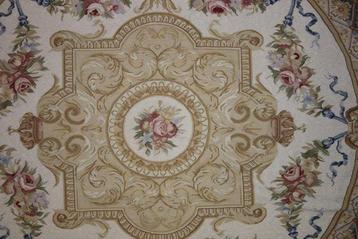 Aubusson-tekening - Vloerkleed - 221 cm - 221 cm - beschikbaar voor biedingen