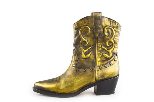 Goosecraft Cowboy laarzen in maat 38 Groen | 10% extra, Kleding | Dames, Schoenen, Groen, Zo goed als nieuw, Verzenden