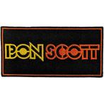 Bon Scott - Logo - Patch officiële merchandise, Verzamelen, Ophalen of Verzenden, Nieuw, Kleding
