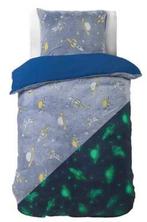 2dekans | Sleeptime Glow in the dark Space Dekbedovertrek -, Ophalen of Verzenden, Nieuw