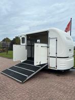 Prachtige ruime Equitrek 2-paards paardentrailer, Alu bodem!, Dieren en Toebehoren, Paarden en Pony's | Trailers en Aanhangwagens