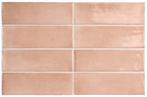 Wandtegel Equipe Ceramica Coco Orchard Pink Roze Glans 5x15, Nieuw, Minder dan 20 cm, 10 m² of meer, Wandtegels