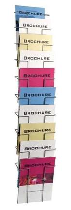 Draadfolderhouder Wand 10 Vaks A4 | Displaywinkel.nl, Verzenden, Nieuw in verpakking, Etalage