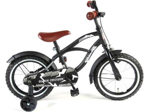 Volare Black Cruiser Kinderfiets - Jongens - 14 inch - Zwart, Fietsen en Brommers, Fietsen | Kinderfietsjes, Zo goed als nieuw