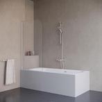 Badwand 75x150cm 5mm Nano glas chroom serie Alfeo draaibaar, Verzenden, Nieuw
