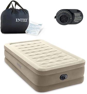 Intex Luchtbed Twin Ultra Plush - beschikbaar voor biedingen