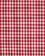 Katoen Ruit Rood 5 mm, Nieuw, Rood