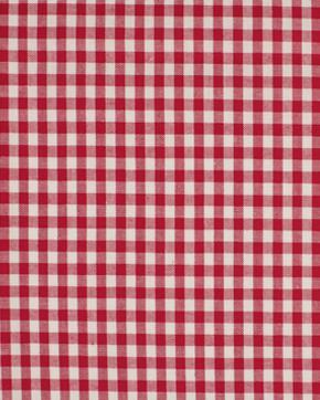 Katoen Ruit Rood 5 mm, Hobby en Vrije tijd, Stoffen en Lappen, Rood, Nieuw