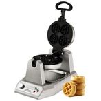 Wafelijzer | Enkel | Mini Wafels | 1.2kW (230V) | Draaibaar, Verzenden, Nieuw in verpakking