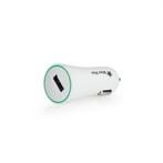 Universele Autolader met USB ingang - 2A - Wit - Forcell, Telecommunicatie, Autoladers, Ophalen of Verzenden, Nieuw