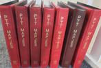 Collectie PTT Mapjes in 7 Albums Nvph 1T/M 345, Verzenden, Gestempeld