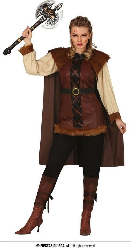 Viking Kostuum Emilia, Kleding | Dames, Carnavalskleding en Feestkleding, Nieuw, Ophalen of Verzenden