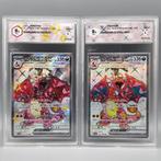 Pokémon - 2 Graded card - X2 CHARIZARD EX (FULL ART) - Graad, Nieuw