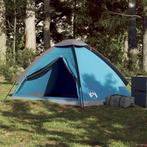 vidaXL Koepeltent 2-persoons waterdicht blauw, Verzenden, Nieuw, Tot en met 2