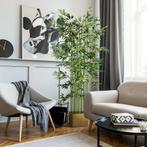 TRUUSK Kunstmatige Bamboe, 180 Cm Kunstplant In Dennenhothou, Huis en Inrichting, Woonaccessoires | Kunstplanten en Kunstbloemen
