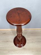 Schitterende piëdestal plantentafel - Plantentafel - Hout, Antiek en Kunst