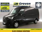 Renault Master T35 2.3 dCi 135 L2H2 Airco Cruise 3-Zits Cam, Renault, Zwart, Nieuw, Te koop