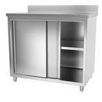 GGM Gastro | RVS werkkast ECO - 1000x600mm - met | ASFK106A, Verzenden, Nieuw in verpakking, Meubilair