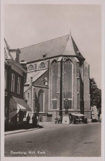 DOESBURG - N. H. Kerk, Verzamelen, Ansichtkaarten | Nederland, Verzenden