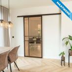 Stalen Schuifdeur met koofsysteem 6 Vlaks Brons Maatwerk Bro, Nieuw, Metaal