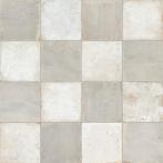 Vloertegel fs clay checker zilver 45x45cm 4 in 1, Nieuw, Keramiek, Ophalen of Verzenden, Vloertegels