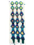 African Berber Beni Ouarain Vintage Wool Rug - Vloerkleed -