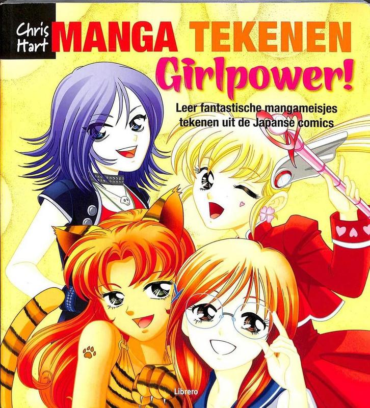 Manga tekenen-Girlpower 9789089980311 C. Hart, Boeken, Hobby en Vrije tijd, Zo goed als nieuw, Verzenden