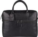 BURKELY Unisex Bart Laptoptas - 15,6 inch - Zwart, Computers en Software, Laptoptassen, Verzenden, Nieuw