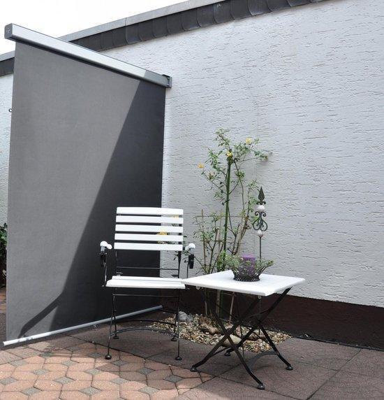 Leco Tuinscherm Leco Balkon oprolbaar windscherm – Antraciet, Caravans en Kamperen, Windschermen, Nieuw, Ophalen of Verzenden