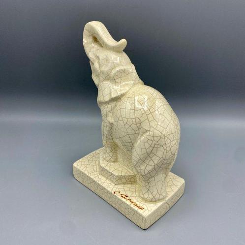 Jean De La Fontinelle - sculptuur, Un petite éléphant - 19, Antiek en Kunst, Antiek | Glas en Kristal