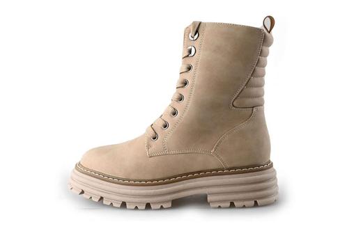 DSTRCT Veterboots in maat 36 Beige | 10% extra korting, Kleding | Dames, Schoenen, Beige, Zo goed als nieuw, Overige typen, Verzenden