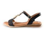 Dolcis Sandalen in maat 38 Zwart | 10% extra korting, Dolcis, Verzenden, Zwart, Sandalen of Muiltjes