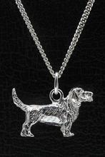 Zilveren Basset griffon vendeen petit ketting hanger - groot, Verzenden, Nieuw