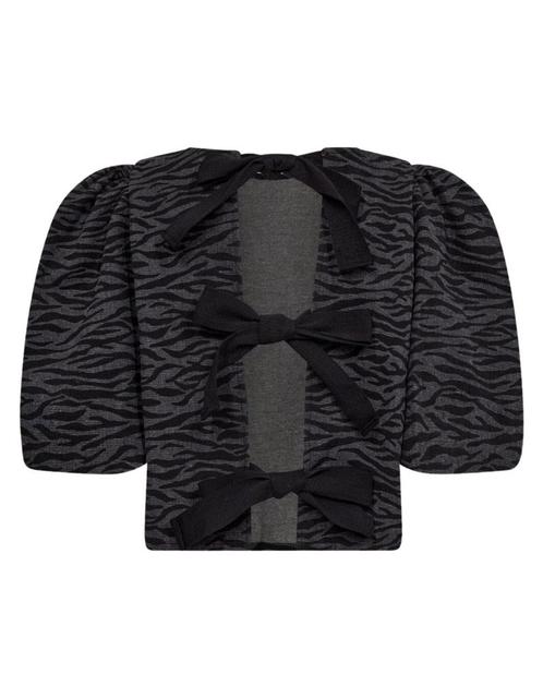 -20% CoCouture  CoCouture Co couture zebracc blouses 244 3, Kleding | Dames, Blouses en Tunieken, Zwart, Nieuw, Verzenden