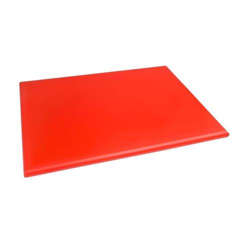 Hygiplas HDPE snijplank rood 600x450x25mm, Huis en Inrichting, Keuken | Keukenbenodigdheden, Verzenden