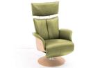 Relaxfauteuil Heesch - relaxfauteuils - Groen, Nieuw, Stof