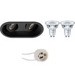 Voordeelset: LED Spot Set - Pragmi Zano Pro - GU10 Fitting -, Metaal of Aluminium, Nieuw, Ophalen of Verzenden, Led