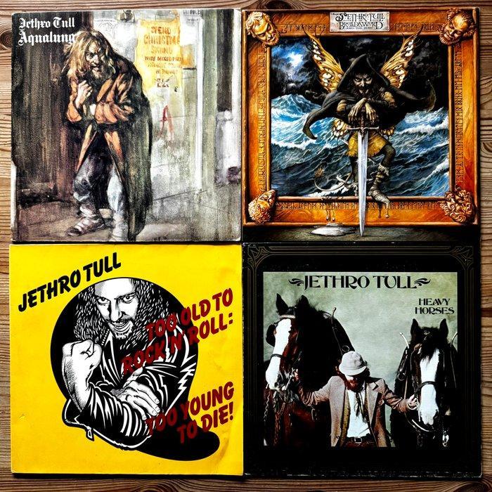 Jethro Tull - 4 x great albums [with first pressings] -, Cd's en Dvd's, Vinyl Singles