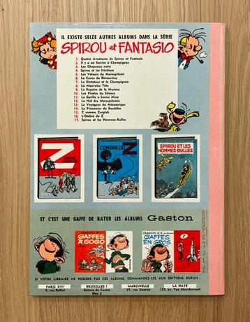 Spirou et Fantasio T2 - Il y a un Sorcier à Champignac - C - beschikbaar voor biedingen